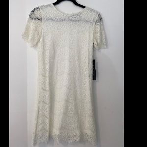Lulus ivory lace dress. NWT